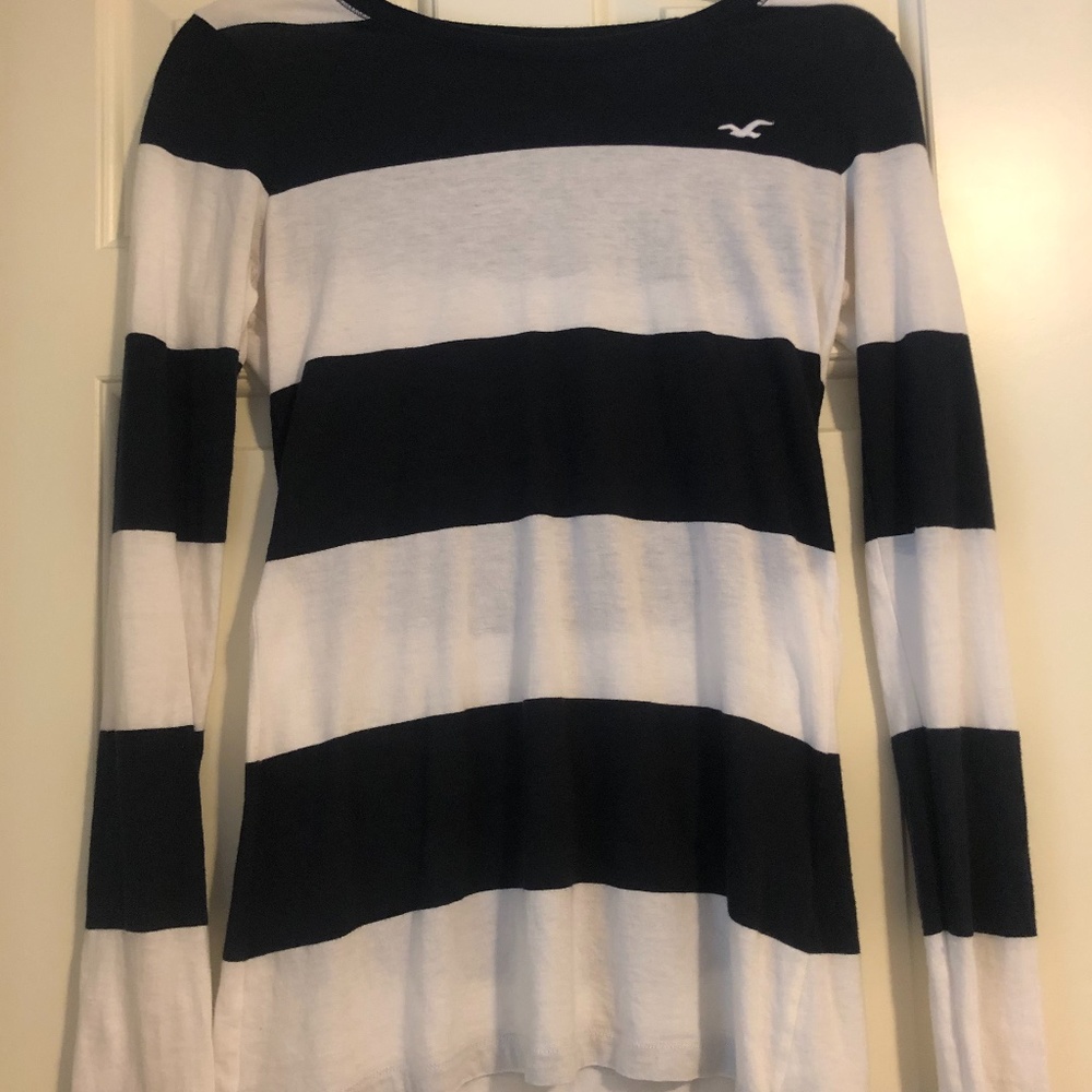 Womens Small Striped Hollister Shirt